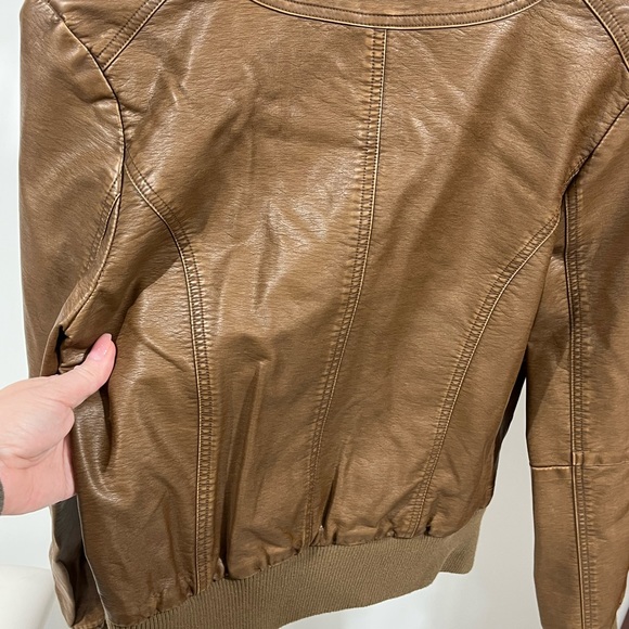 Catwalk women’s PU/Polyester leather jacket - Picture 3 of 4